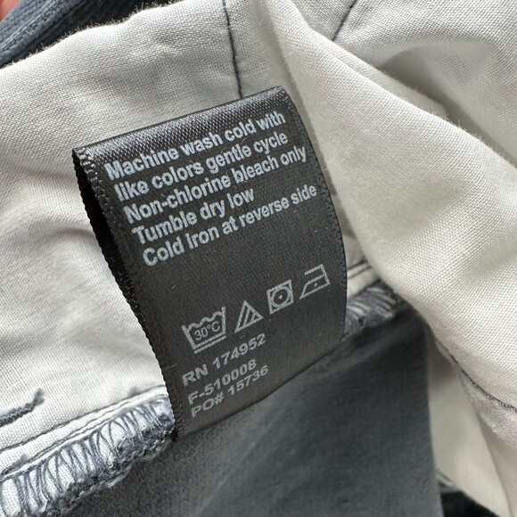 Flint and Tinder Pants 36x34 Gray Slim Fit Corduroy Casual Cotton Stretch - Picture 10 of 10